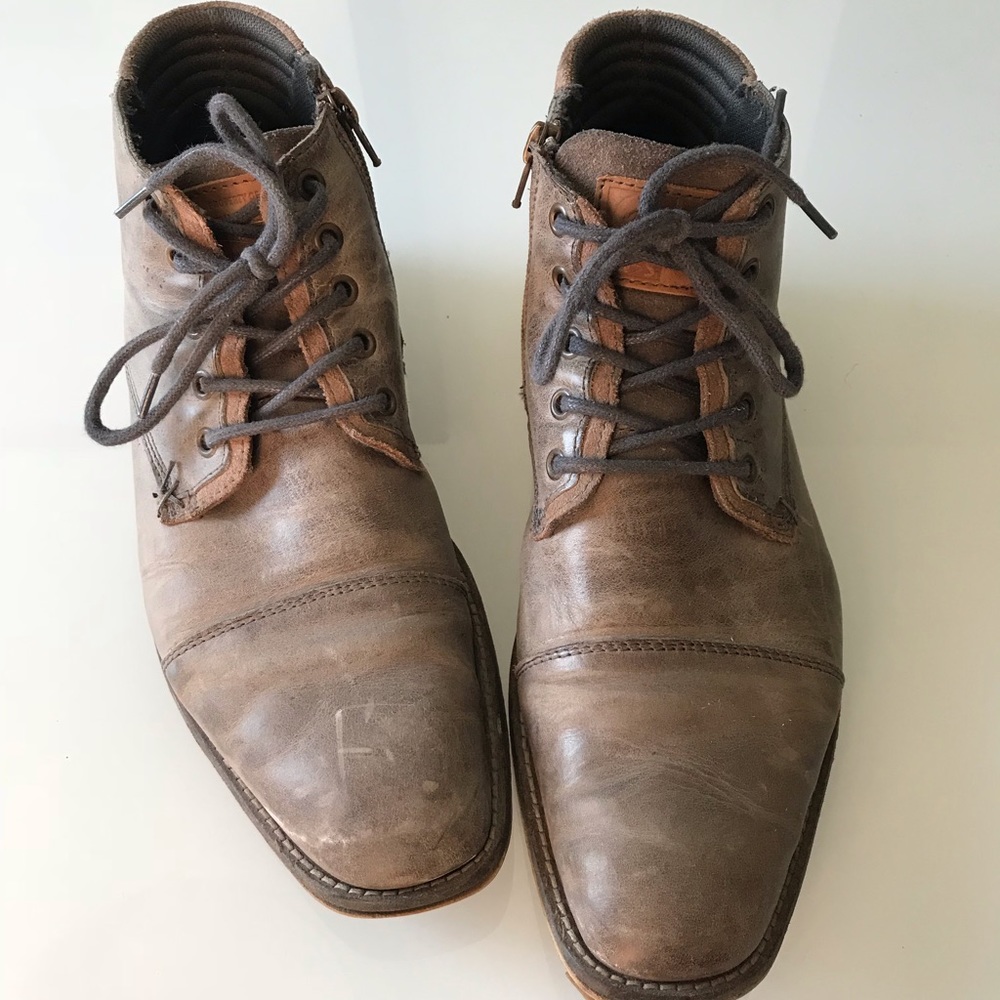 Blue Boxer Mens Chukka boot